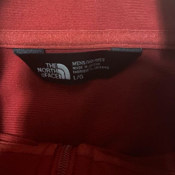 The North Face NF0A3LHB 1/4-Zip Tech Fleece Pullover Sweatshirt Men's Sz Large - Picture 4 of 7